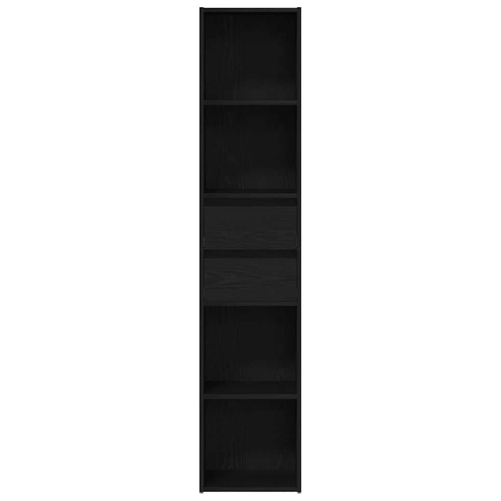 Bücherregal Weiß 36x30x171 cm Holzwerkstoff