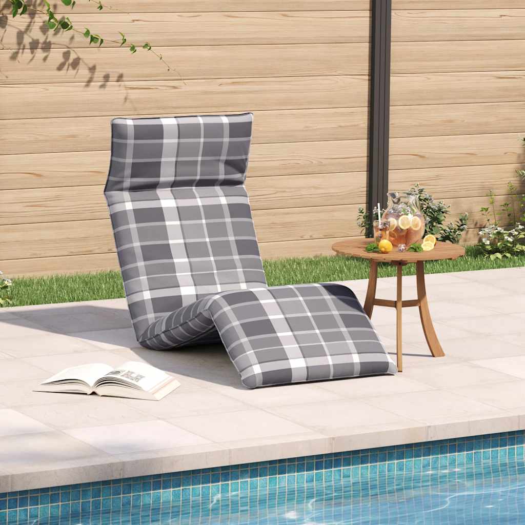 Sonnenliege Klappbar Anthrazit 175x54x8,5 cm Oxford-Gewebe
