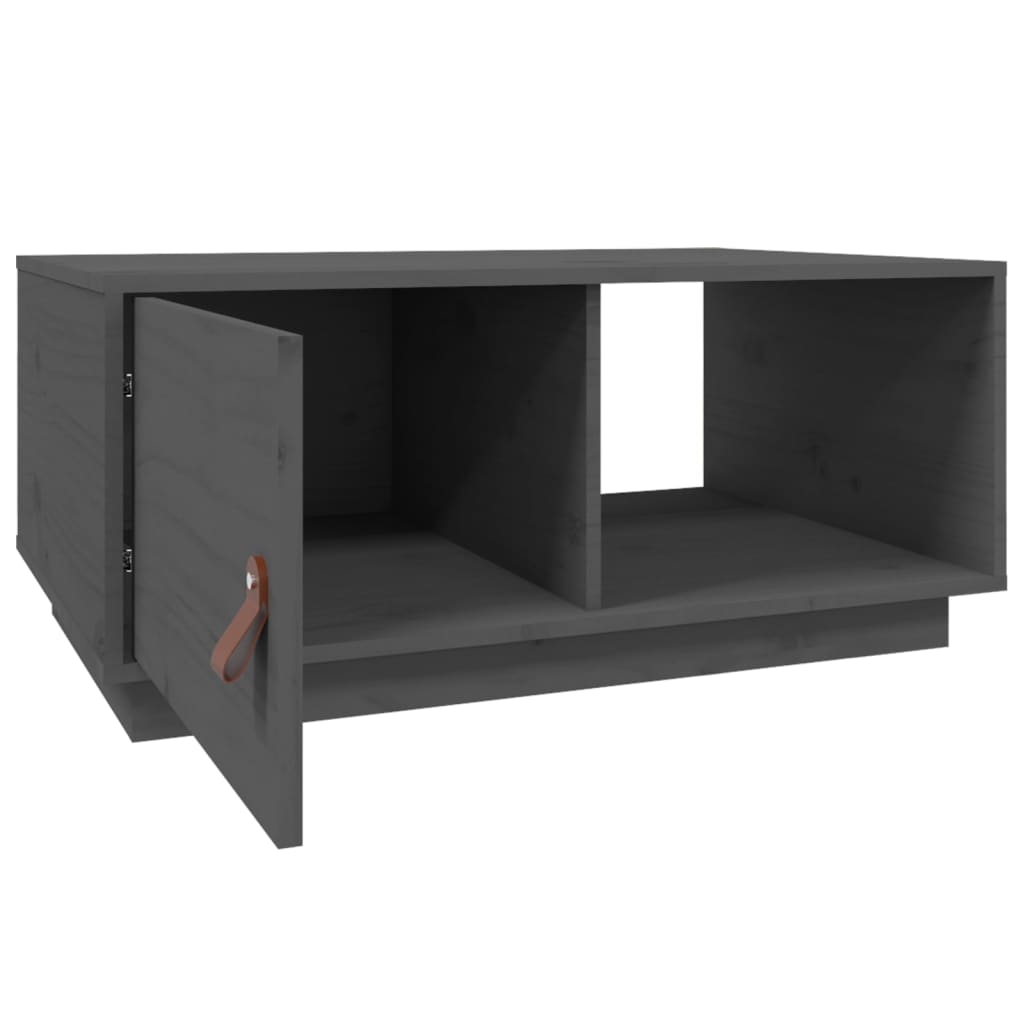 Couchtisch 80x50x35,5 cm Massivholz Kiefer