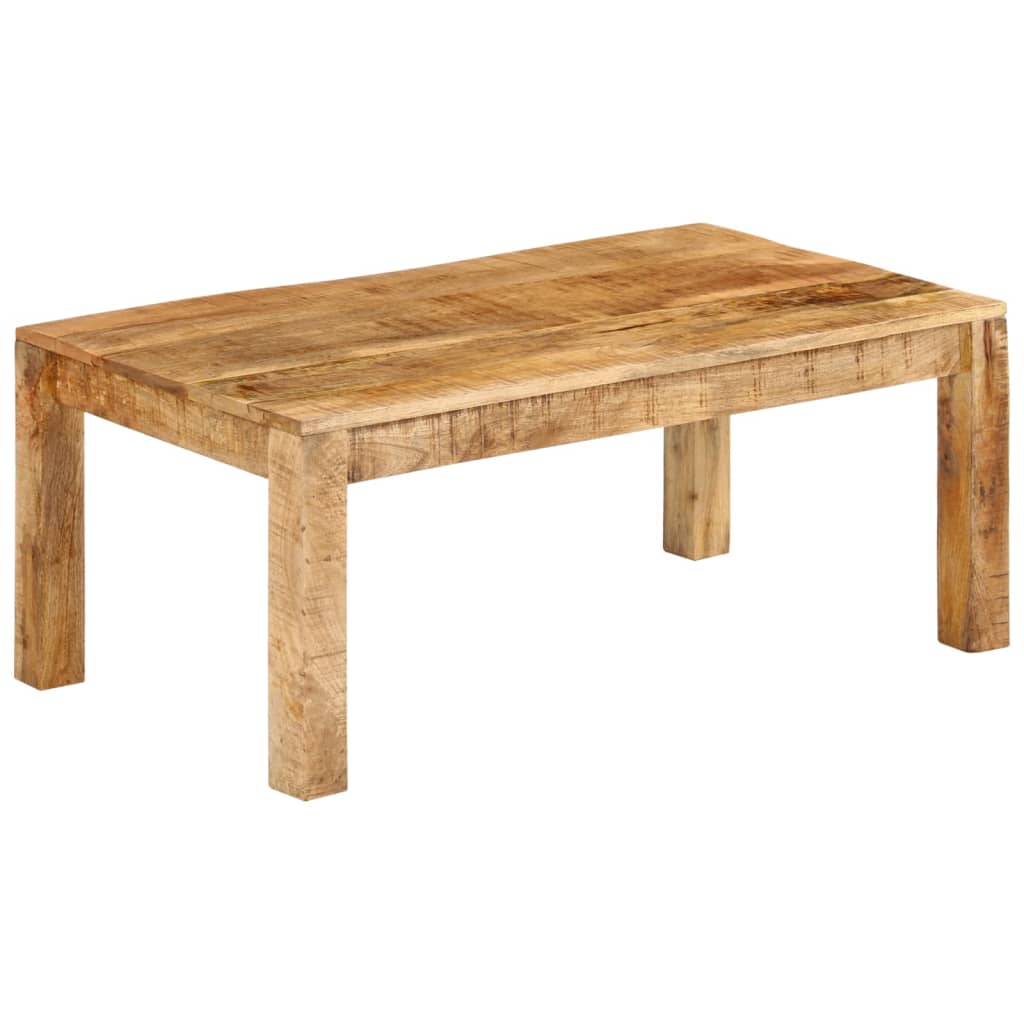 Couchtisch 80x80x40 cm Massivholz Mango
