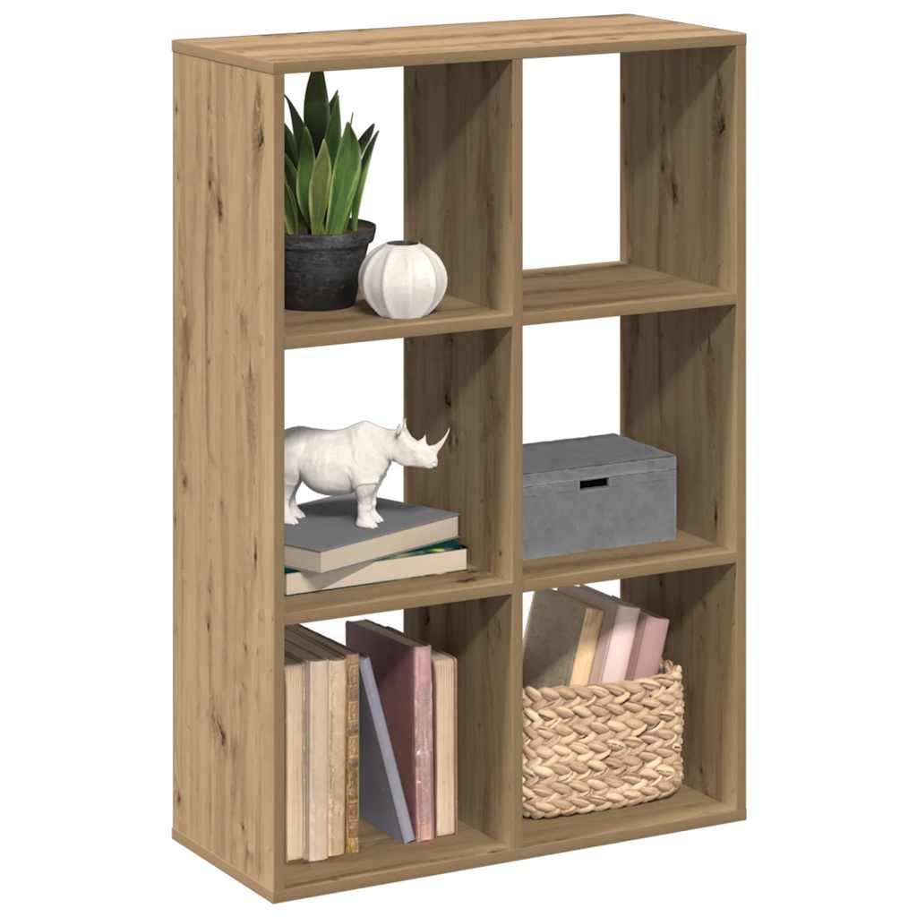 Bücherregal Weiß 137,5x29x137,5 cm Holzwerkstoff