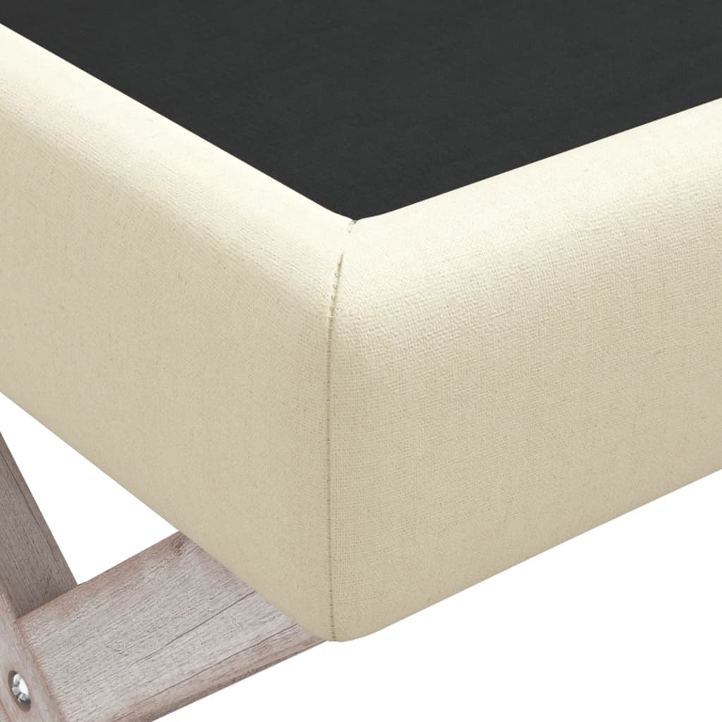 Hocker mit Stauraum Dunkelgrau 45x45x49 cm Stoff