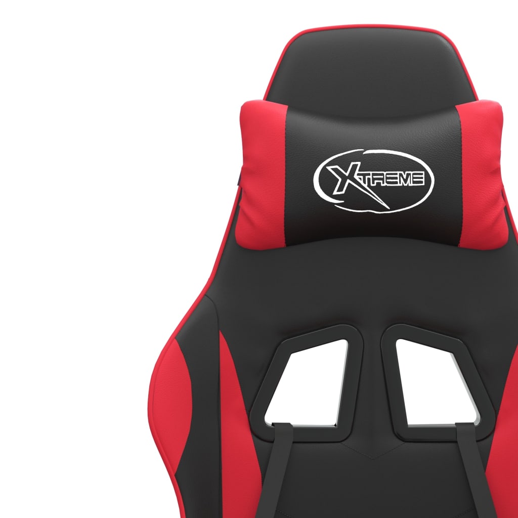 Gaming-Stuhl Schwarz und Golden Kunstleder