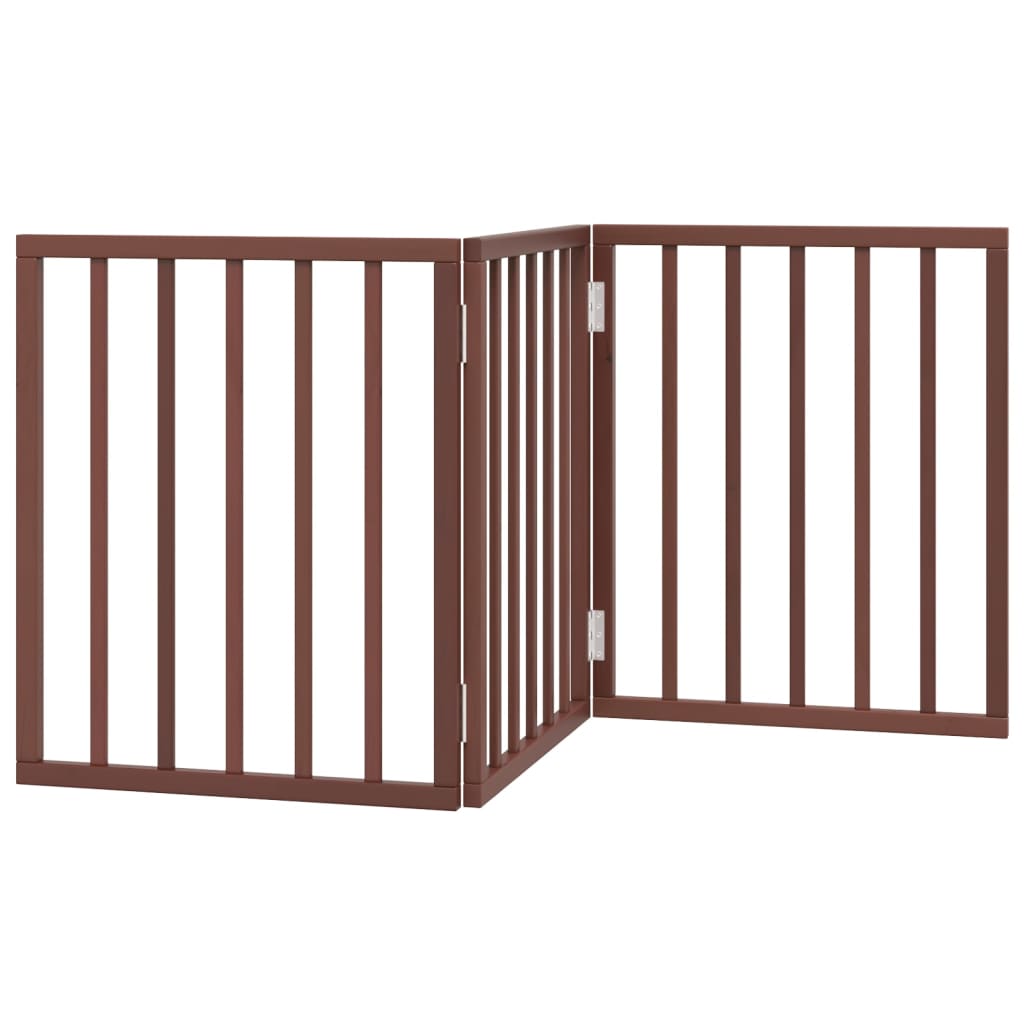 Hundegitter Faltbar 3 Paneele 150 cm Pappelholz