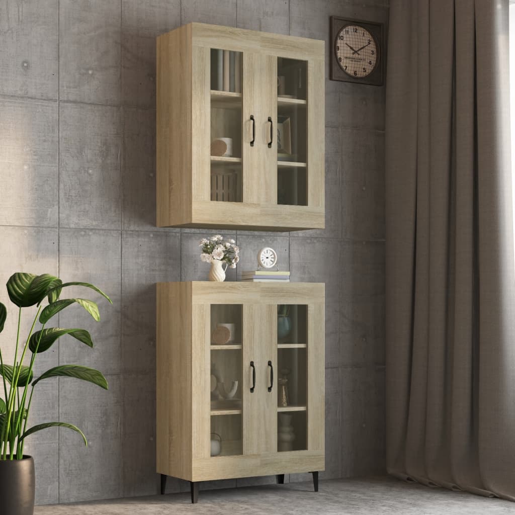 Hängeschrank Weiß 69,5x34x90 cm