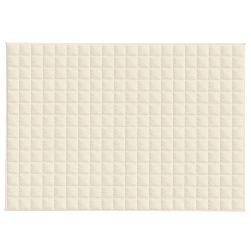 Gewichtsdecke Grau 122x183 cm 5 kg Stoff