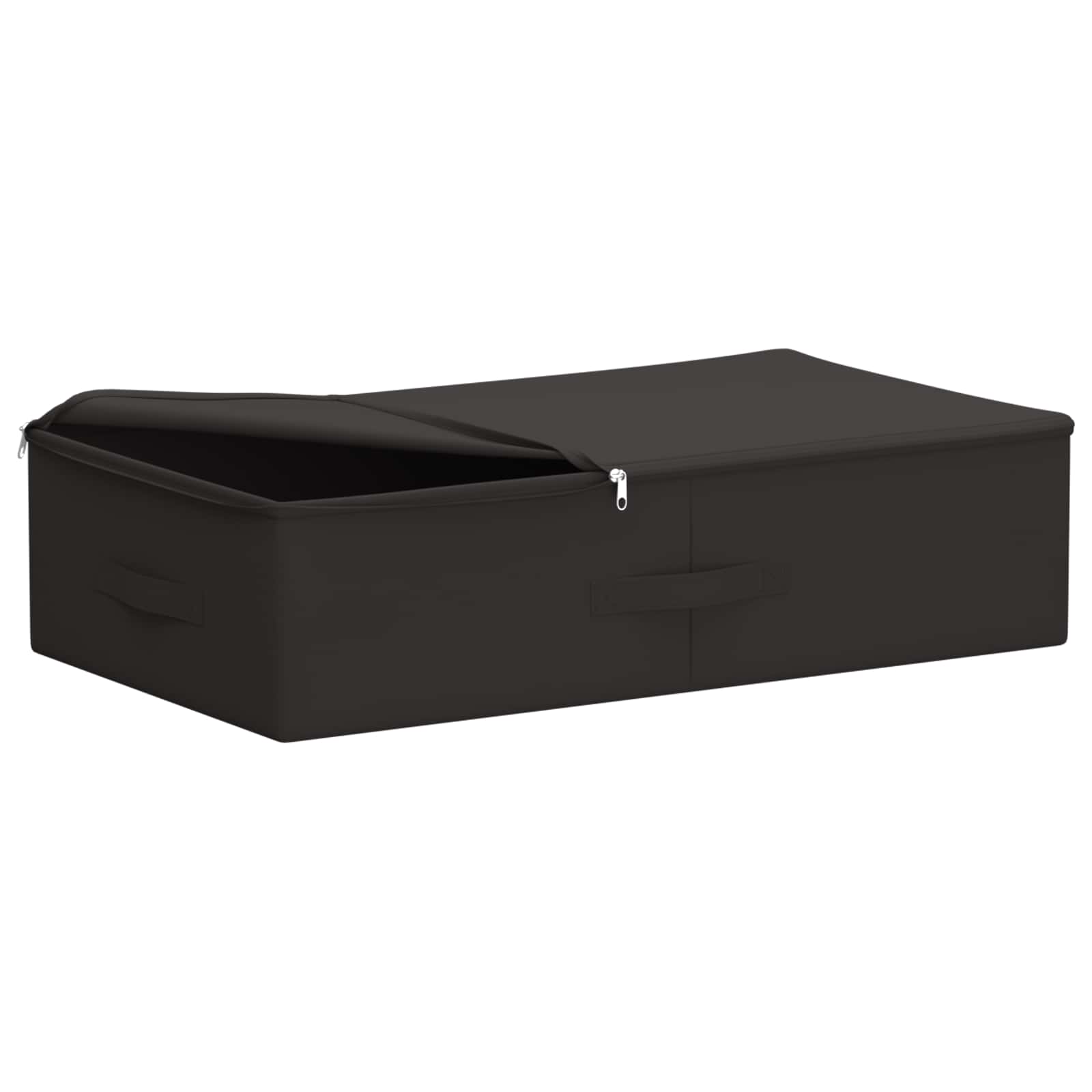 Aufbewahrungsbox Stoff 50x30x25 cm Anthrazit