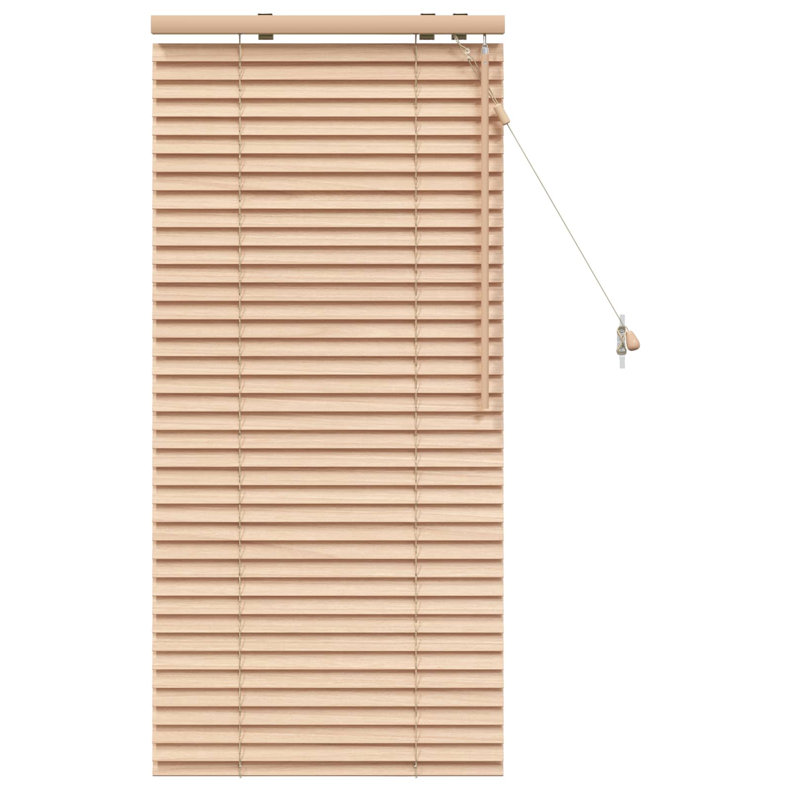 Jalousie Eichenoptik 40 x 130 cm 35 mm Massives Paulownia-Holz