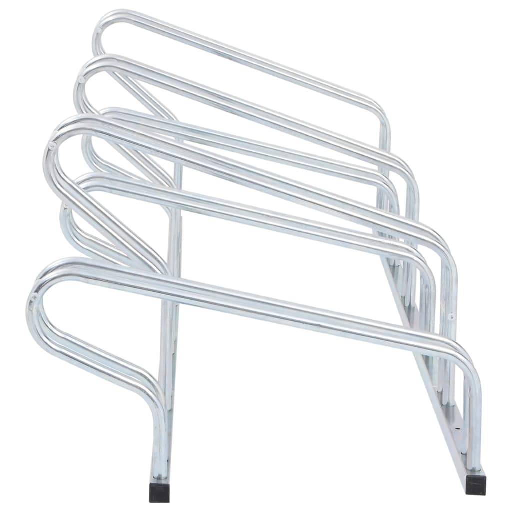 Fahrradständer für 2 Fahrräder Verzinkter Stahl