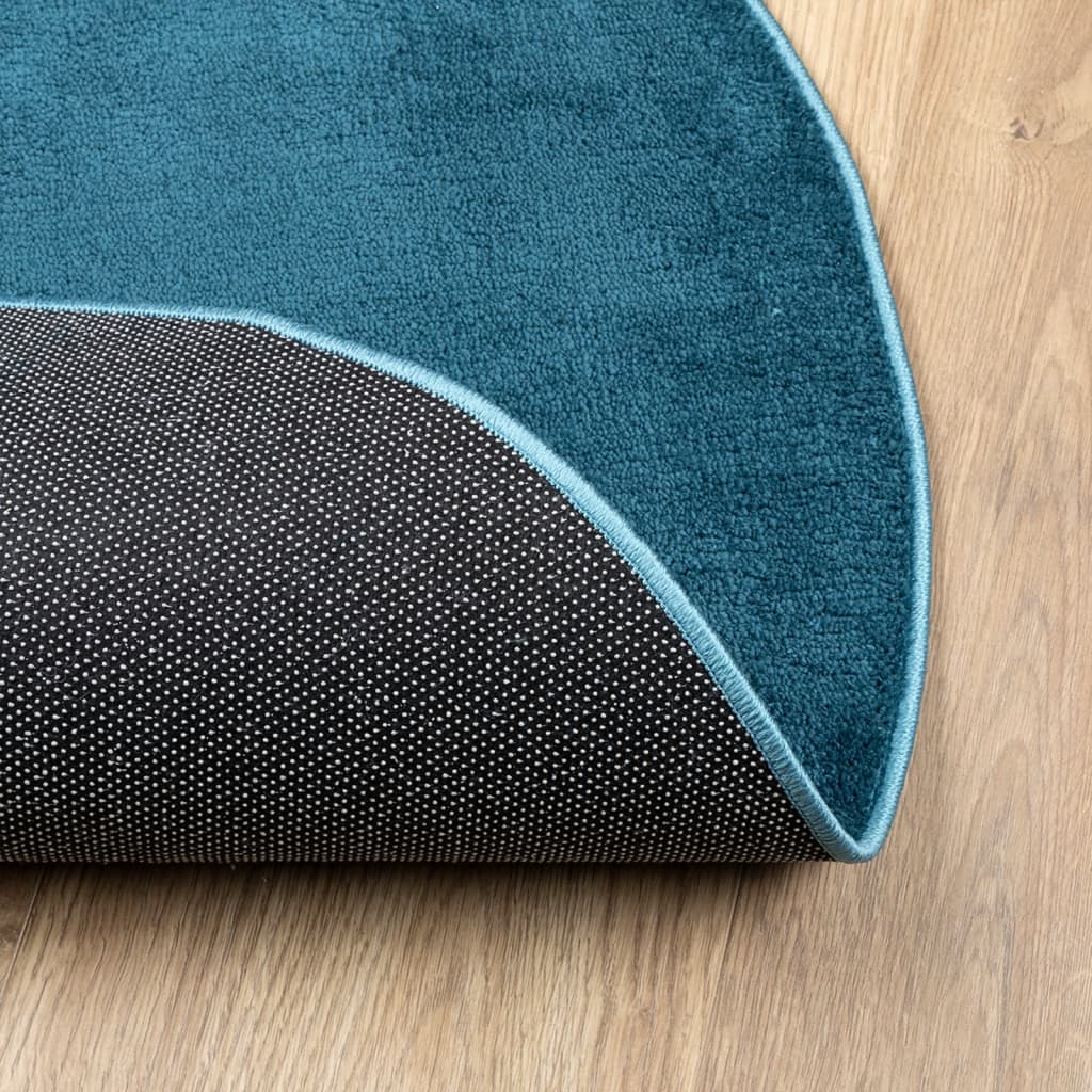 Teppich OVIEDO Kurzflor Anthrazit 120x120 cm