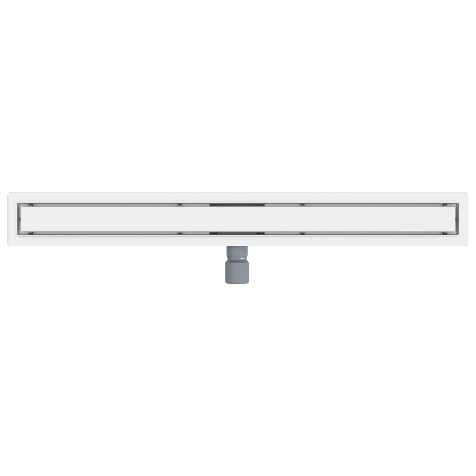 2 in 1 Duschabfluss Silber 50 cm Edelstahl 304