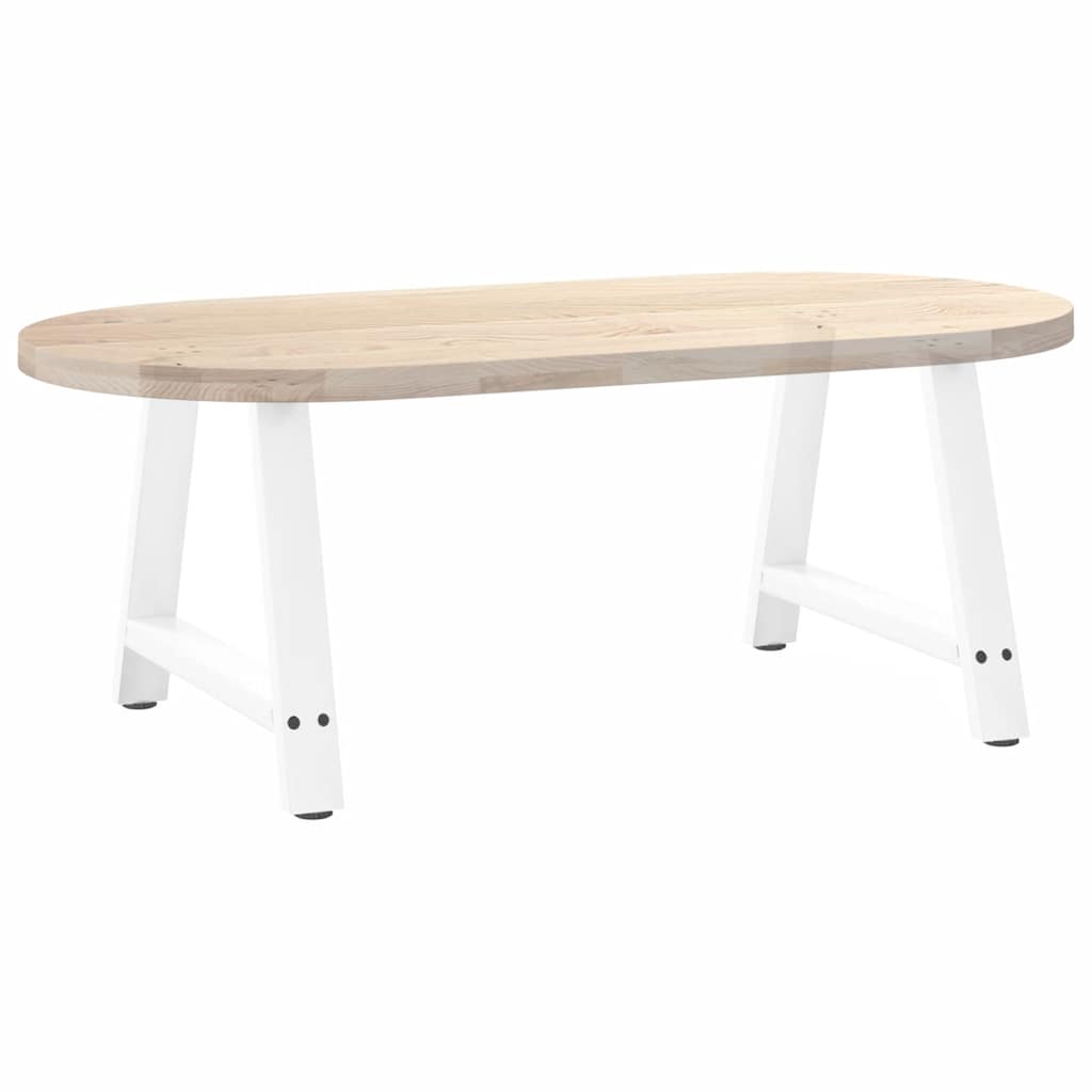 Couchtischbeine A-Form 2 Stk. 30x(30-31) cm Stahl