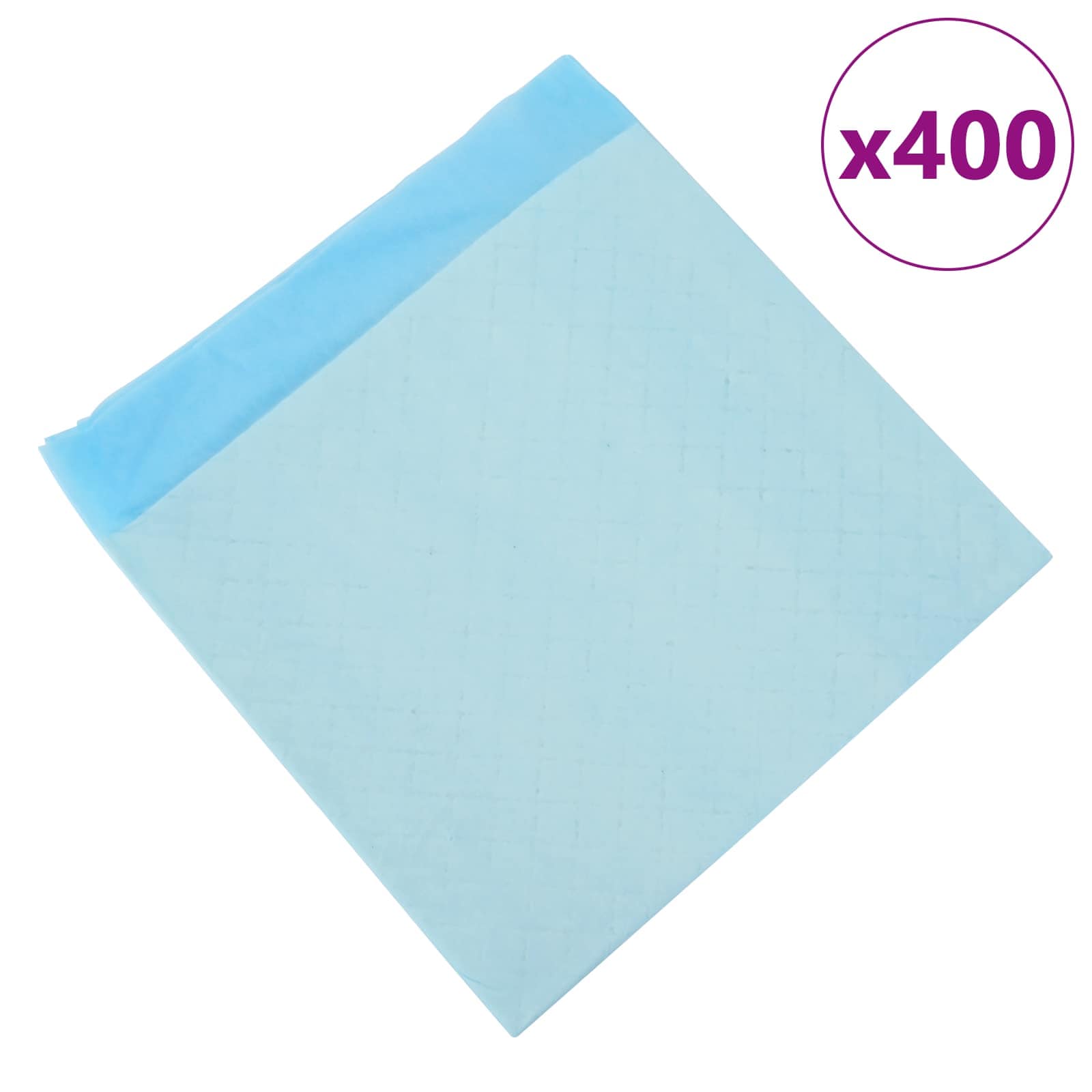 Vliesstoff Haustier Trainingspad 50 pcs Blau und Weiß