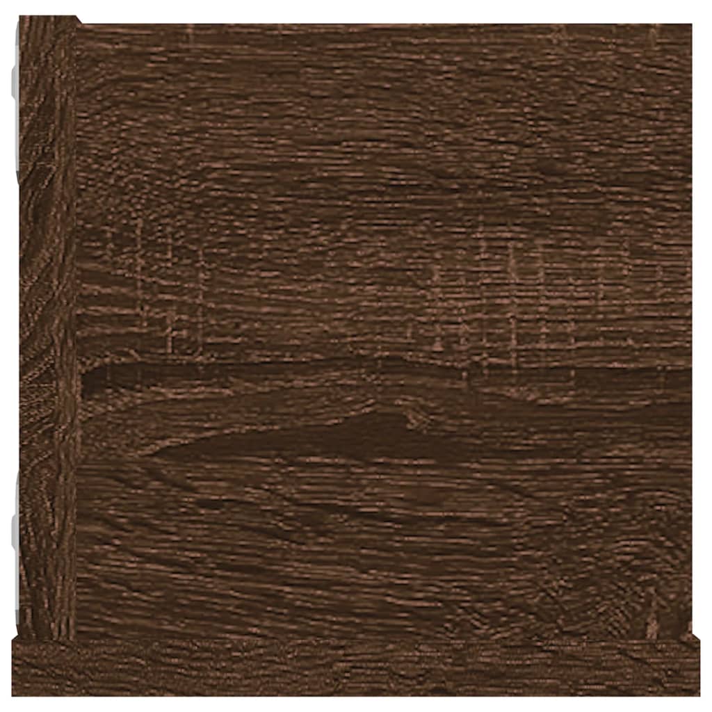 CD-Wandregal Weiß 100x18x18 cm Holzwerkstoff