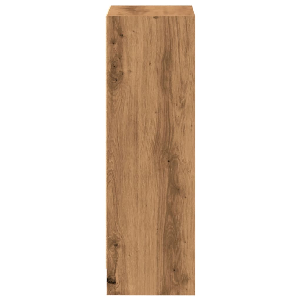 Bücherregal Weiß 40x24x75 cm Holzwerkstoff