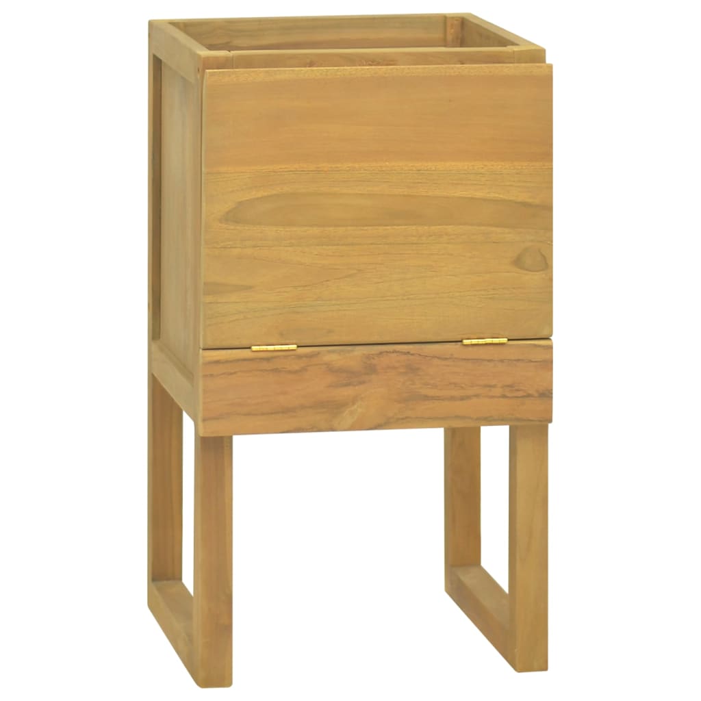 Badschrank 60x40x75 cm Massivholz Teak