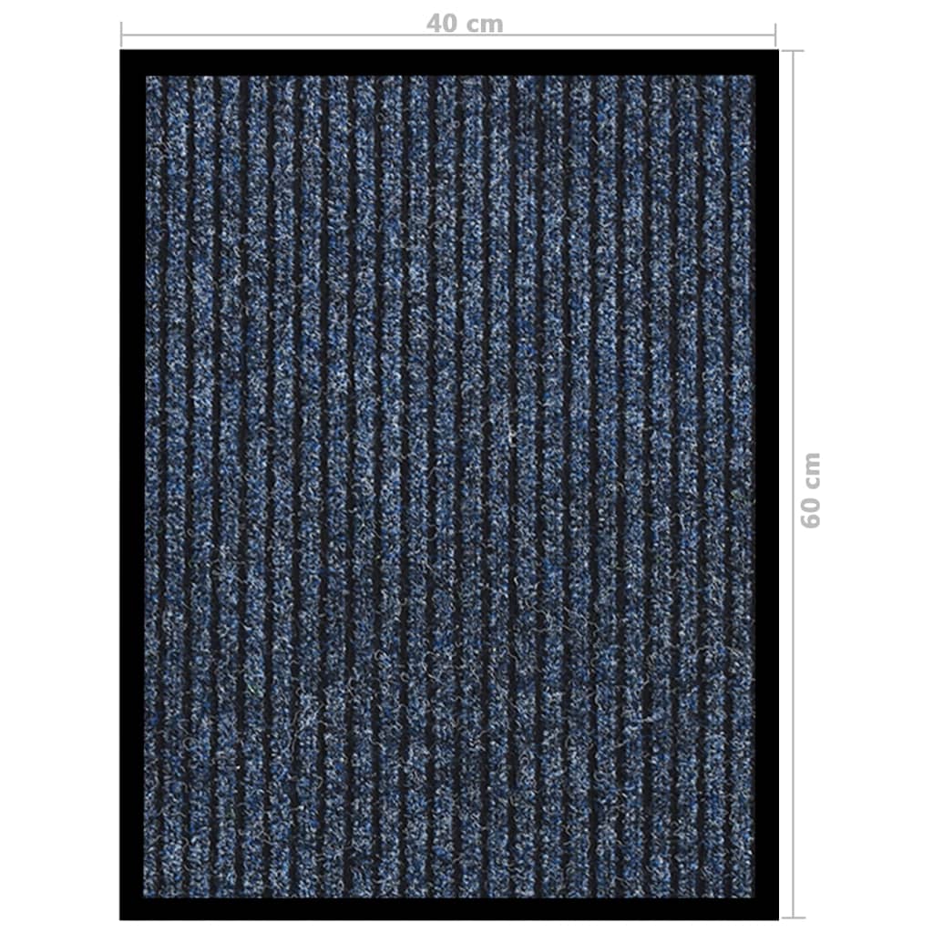 Fußmatte Gestreift Grau 60x80 cm