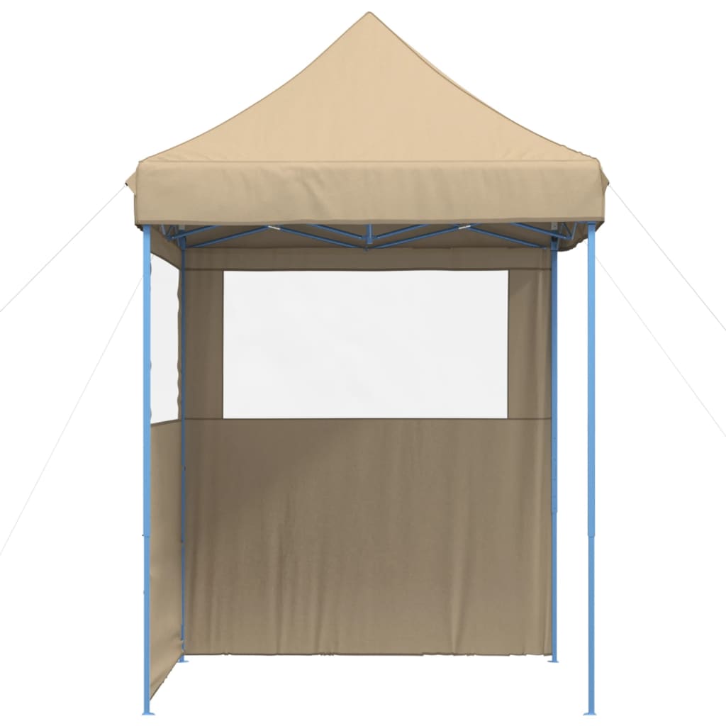 Partyzelt Faltbar Pop-Up Schwarz 200x200x306 cm