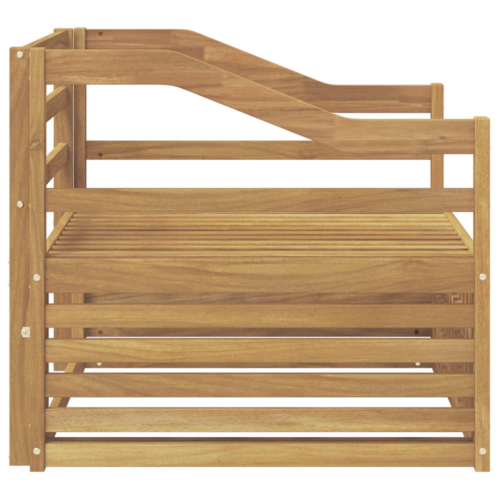 2 Stück Outdoor-Sofa Natur