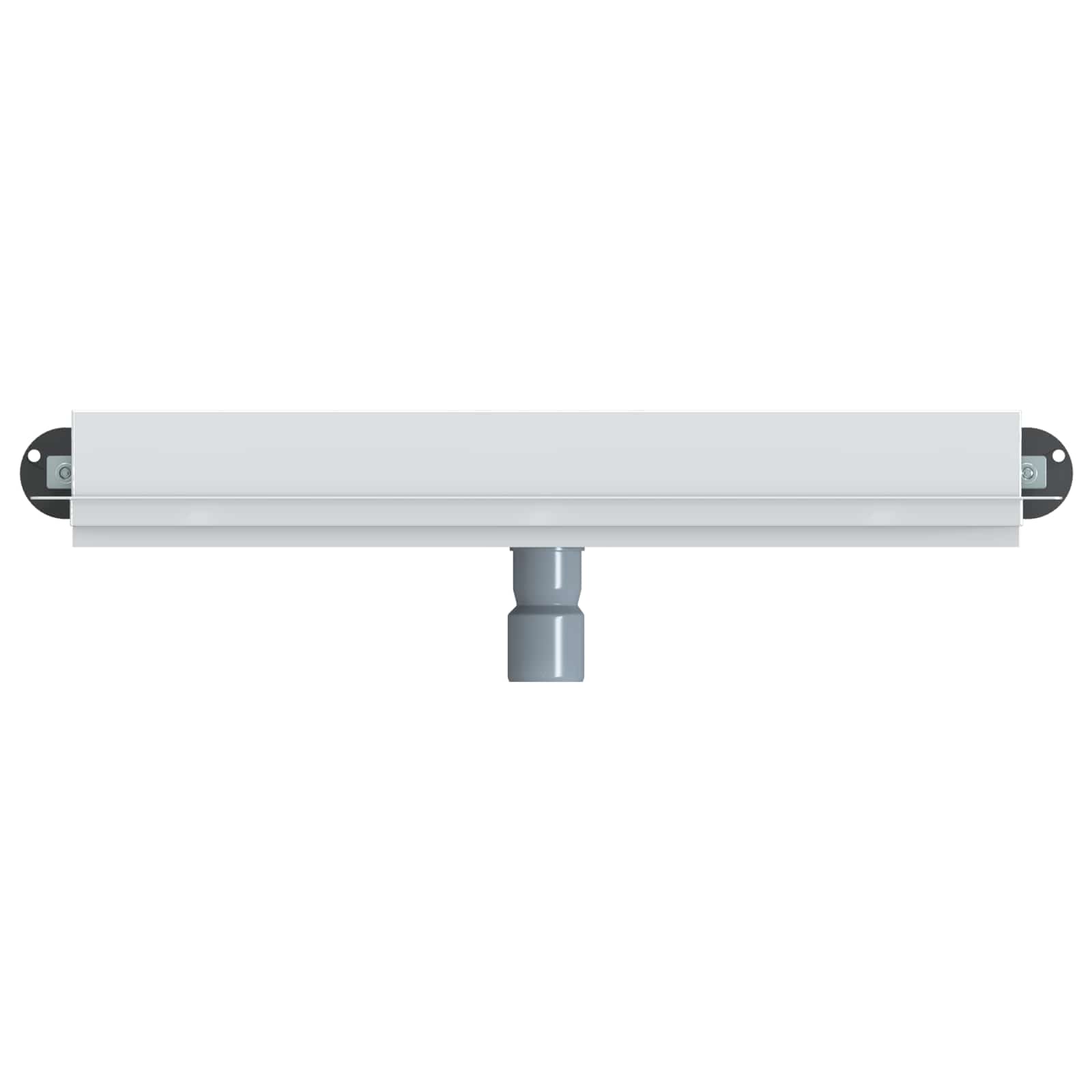Wandmontierter Duschablauf Silber 50 cm Edelstahl 304