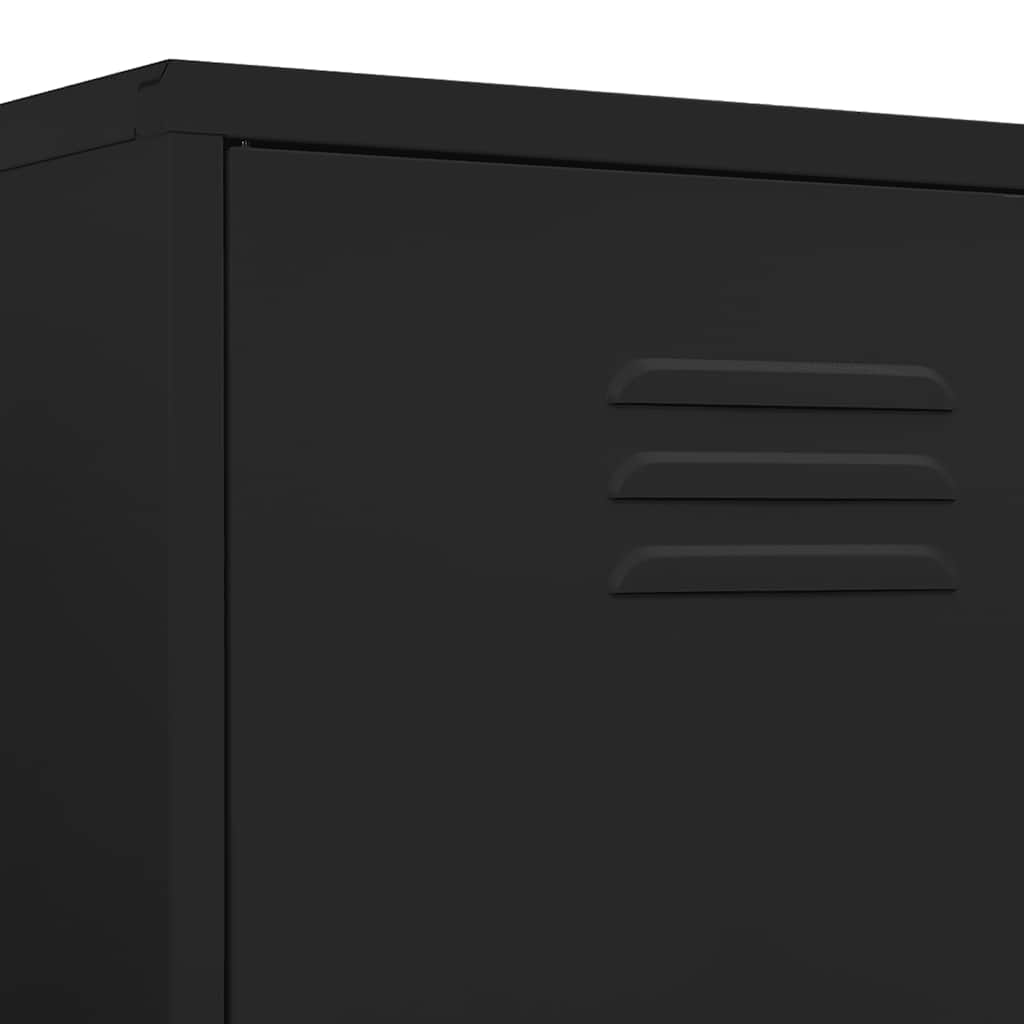 Kleiderschrank Olivgrün 90x50x180 cm Stahl