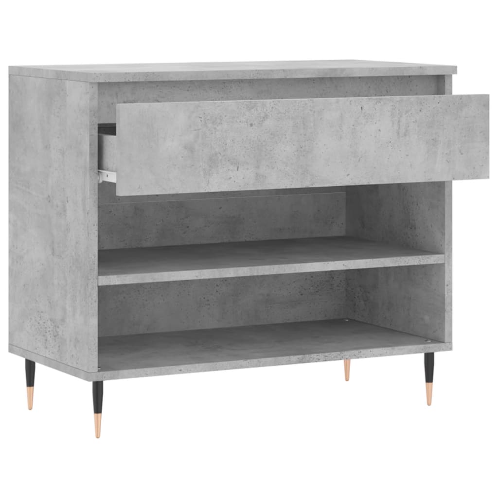 Schuhregal Weiß 70x36x60 cm Holzwerkstoff