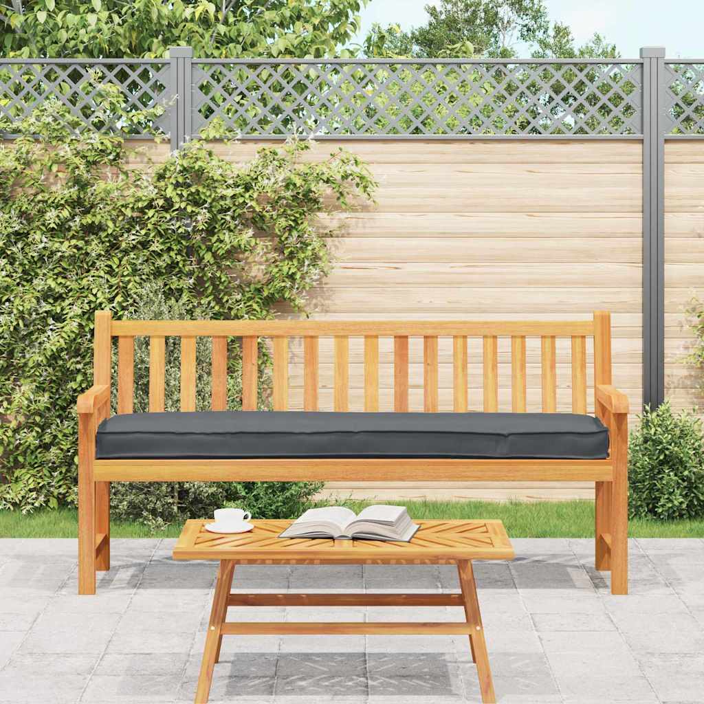 Palettenkissenset 2 pcs Anthrazit 200 x 40 x 8 cm Oxford-Gewebe