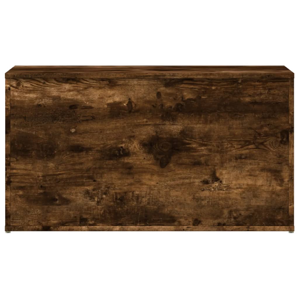 Aufbewahrungstruhe Weiß 84x42x46 cm Holzwerkstoff