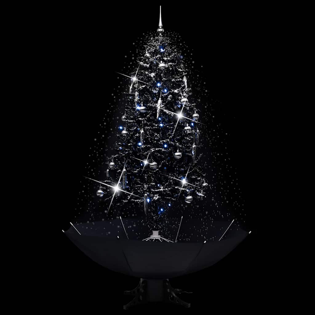Schneiender Weihnachtsbaum mit Schirmfuß Grün 75 cm