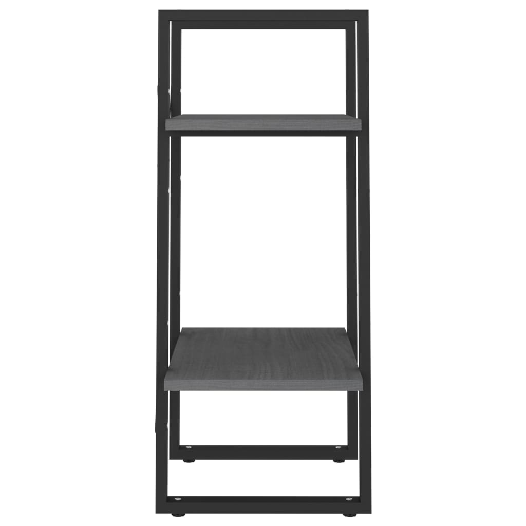 Bücherregal 2 Fächer Weiß 40x30x70 cm Holzwerkstoff