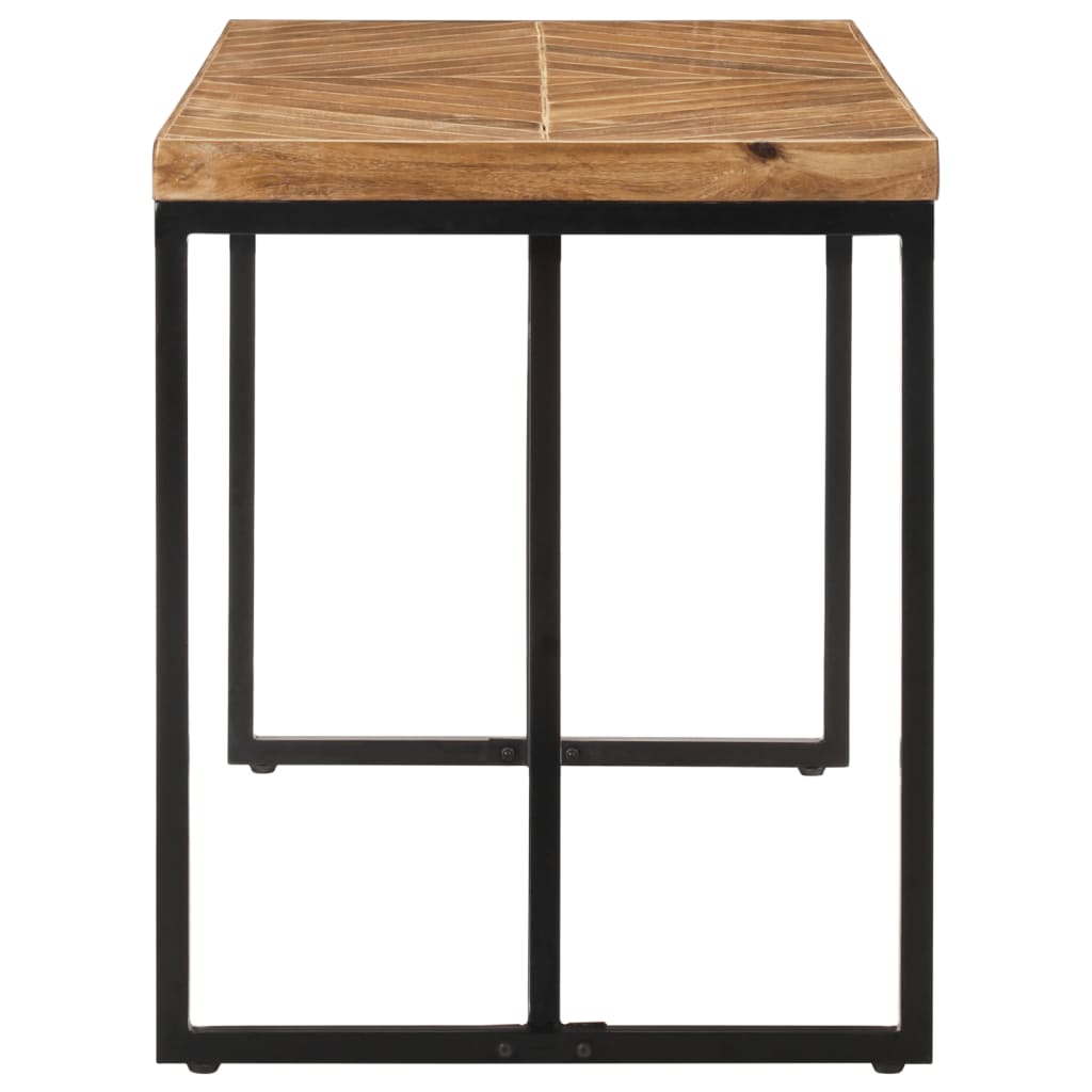 Esstisch 140x70x76 cm Massivholz Akazie und Mango