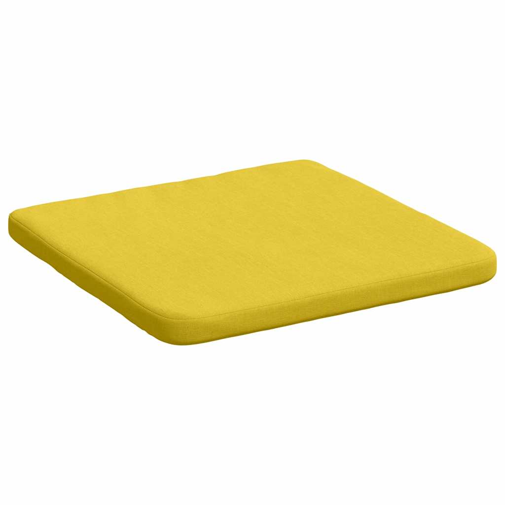 Sitzkissen 4 pcs Hellgrau 40 x 40 x 3 cm Stoff