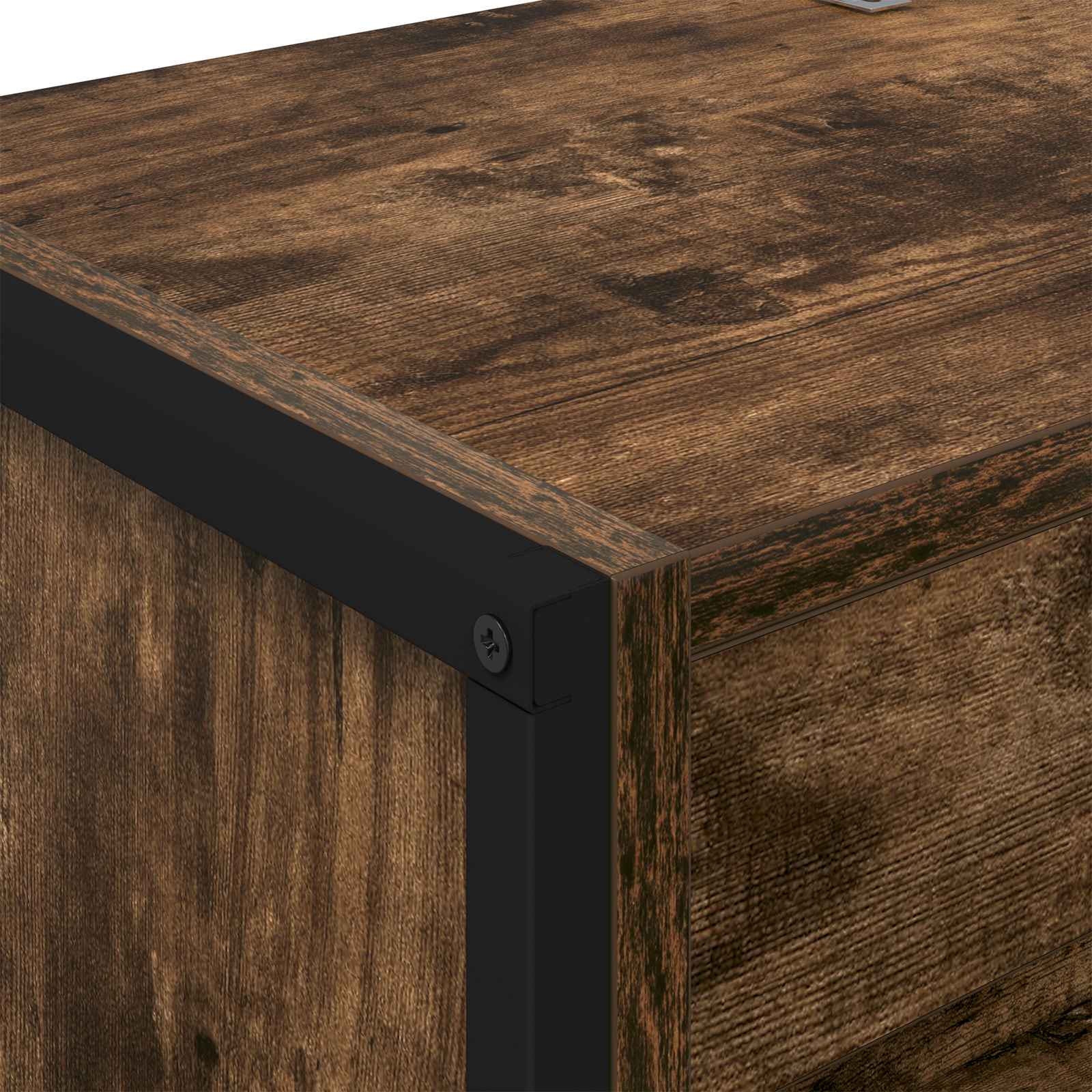Bücherregal 2 pcs Schwarz Eichen-Optik 60 x 30 x 189,5 cm