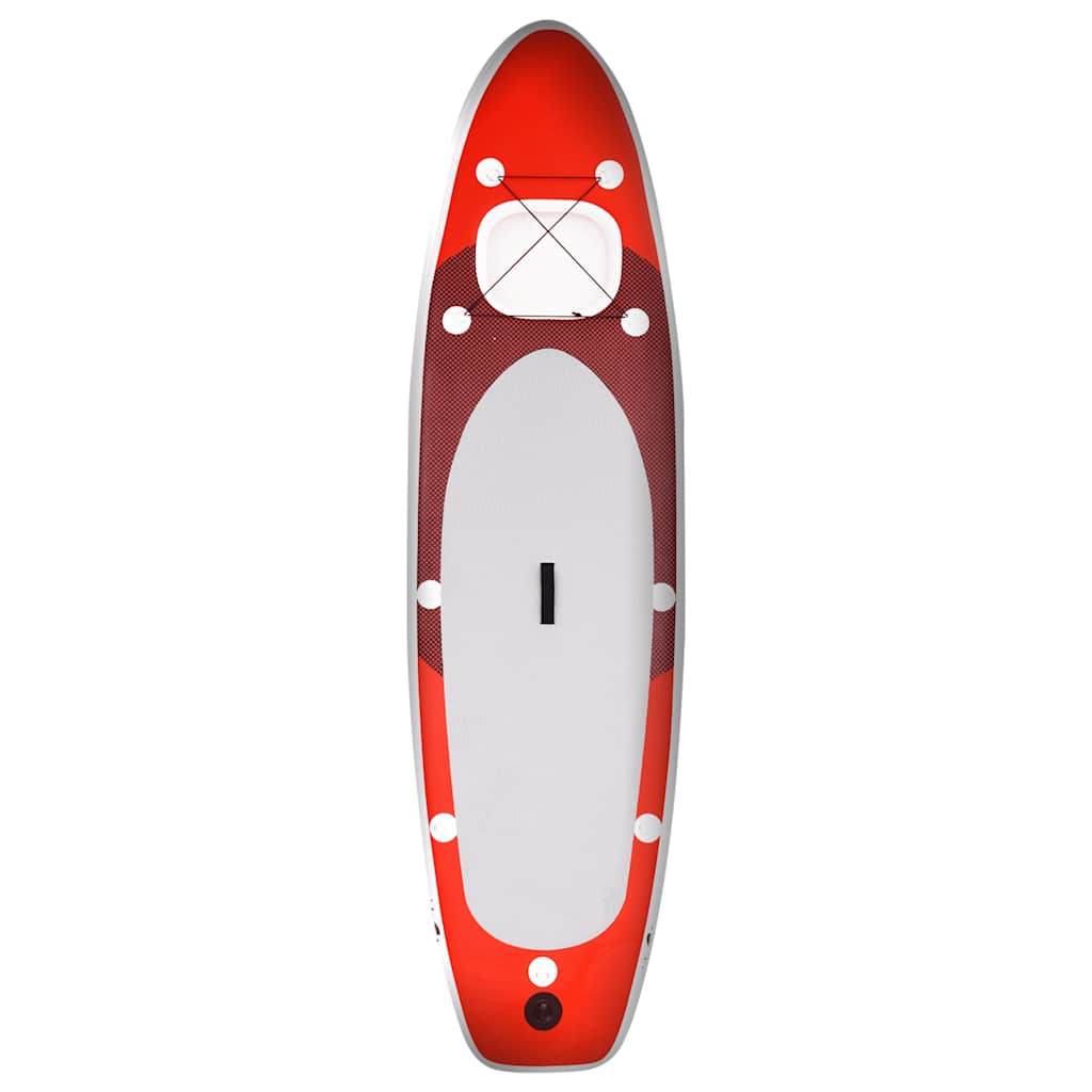 SUP-Board-Set Aufblasbar Blau 300x76x10 cm