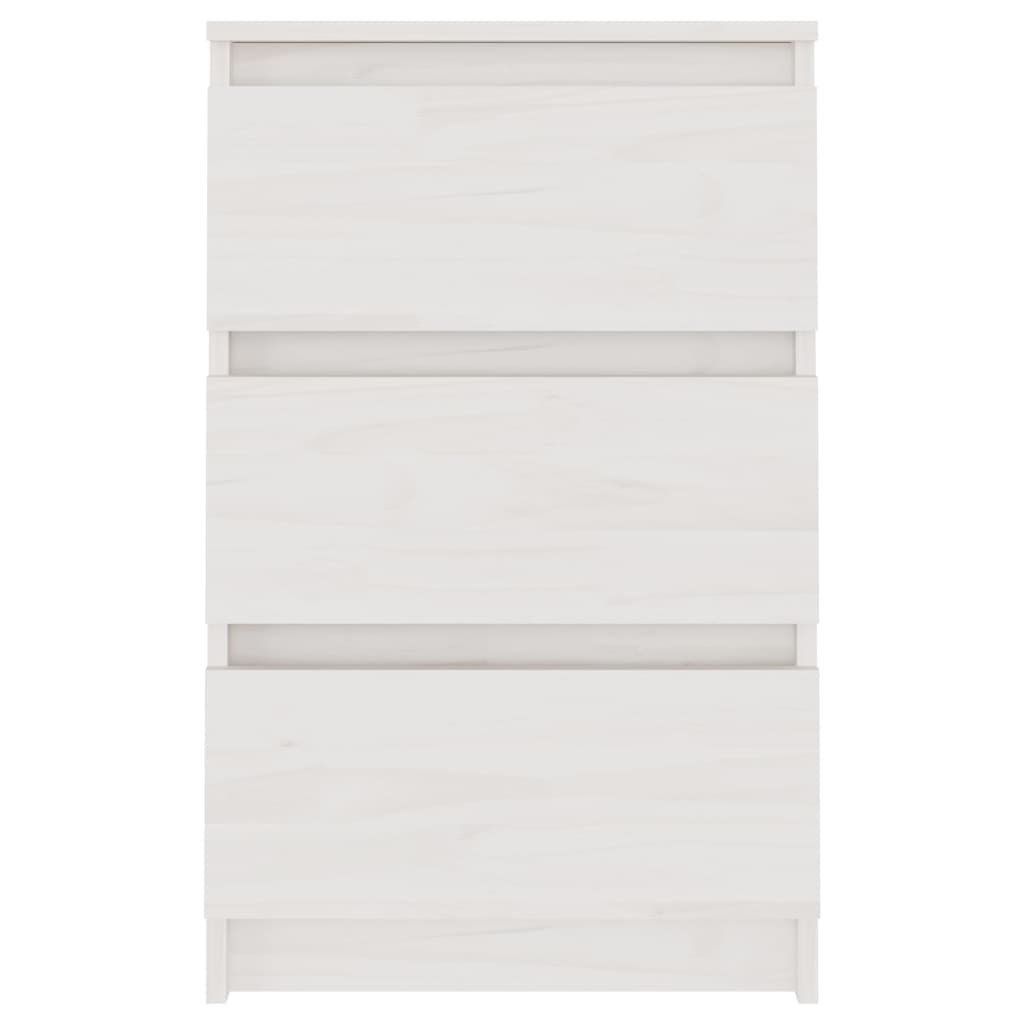 Nachtschrank 40x29,5x64 cm Massivholz Kiefer