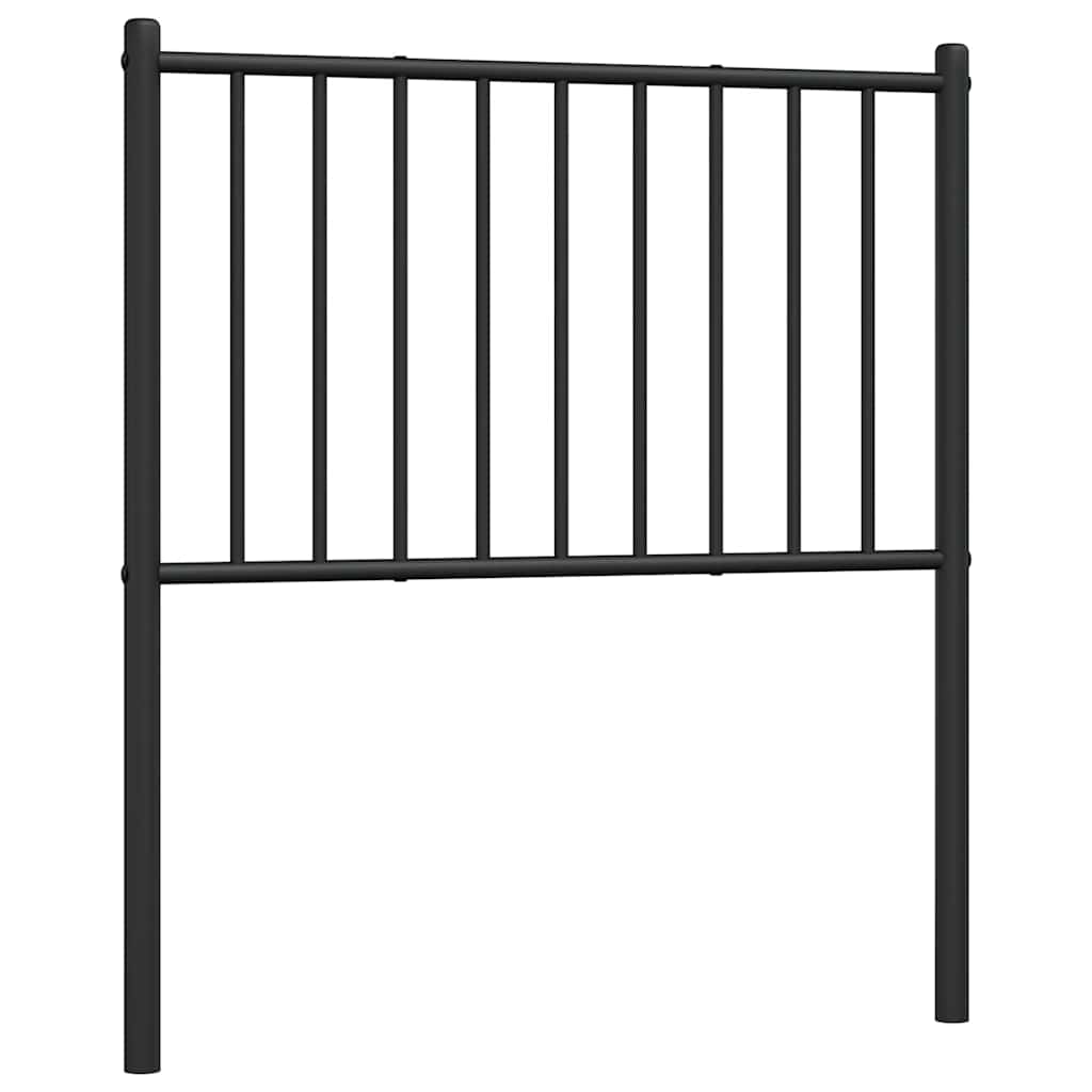 Ersatz-Kopfteil Metall Schwarz 75 cm