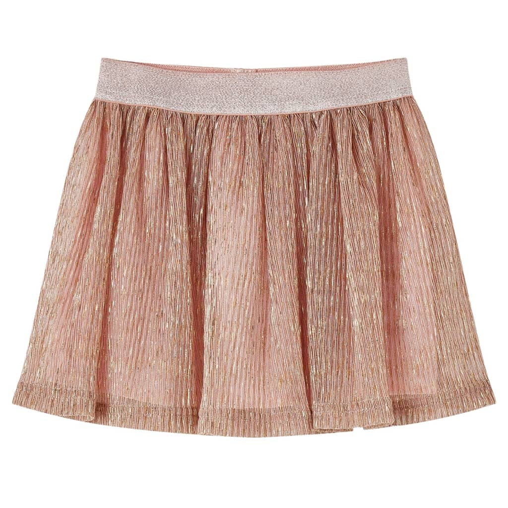 Kinderrock mit Glitzer Zartrosa 92
