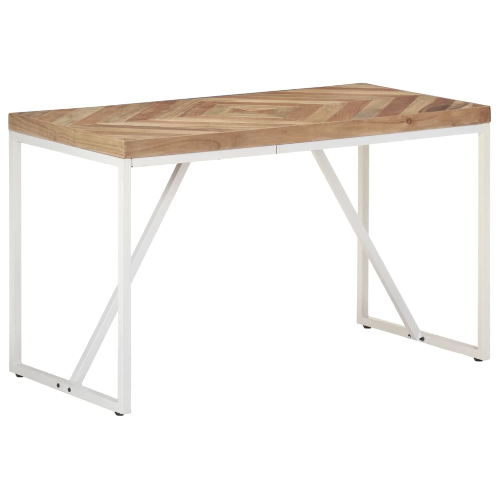 Esstisch 140x70x76 cm Massivholz Akazie und Mango