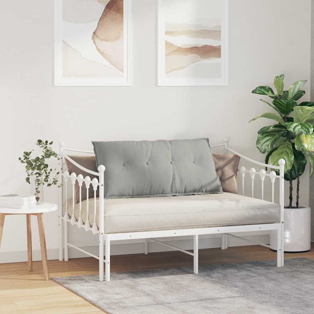 Rückenkissen Taupe 50 x 45 cm Mikrofaserstoff