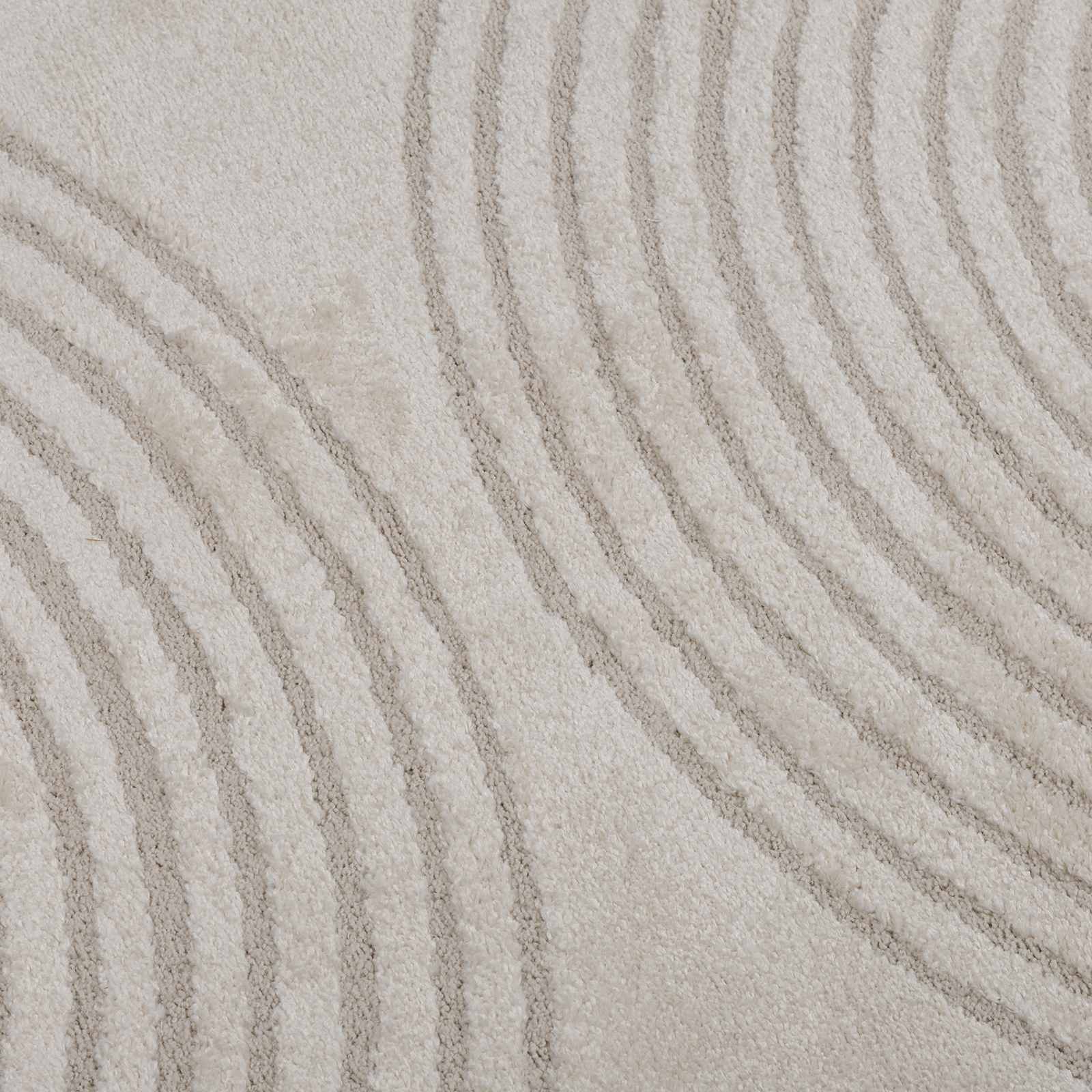 Bereichsteppiche Rechtwinklig GALATI Creme 150 x 80 cm