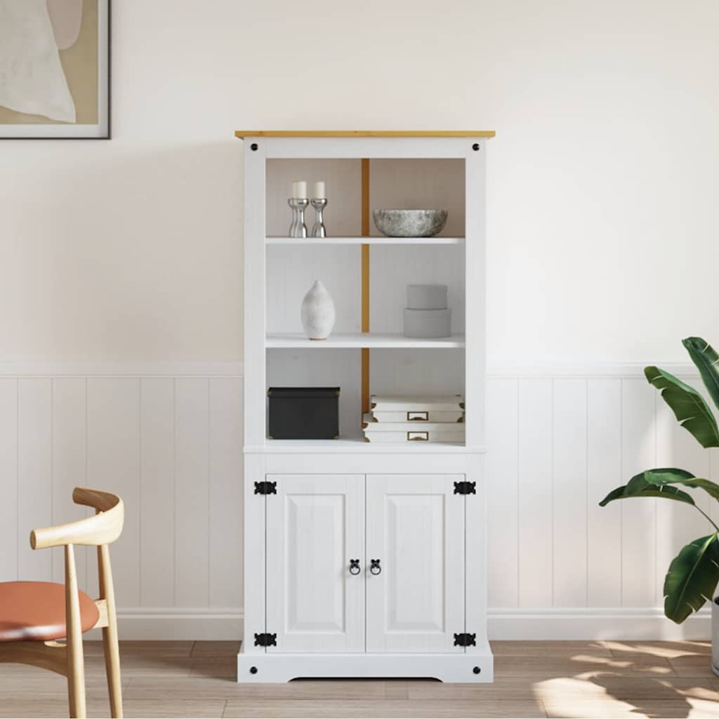 Buffetschrank Mexiko-Stil Kiefernholz 80x40x170 cm