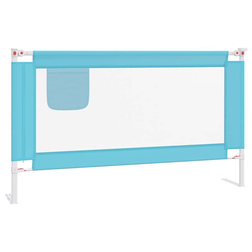 Kleinkind-Bettschutzgitter Grün 90x25 cm Stoff