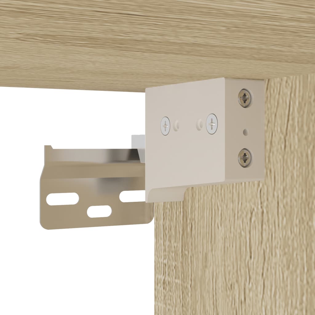 3-tlg. Badmöbel-Set Betongrau Holzwerkstoff
