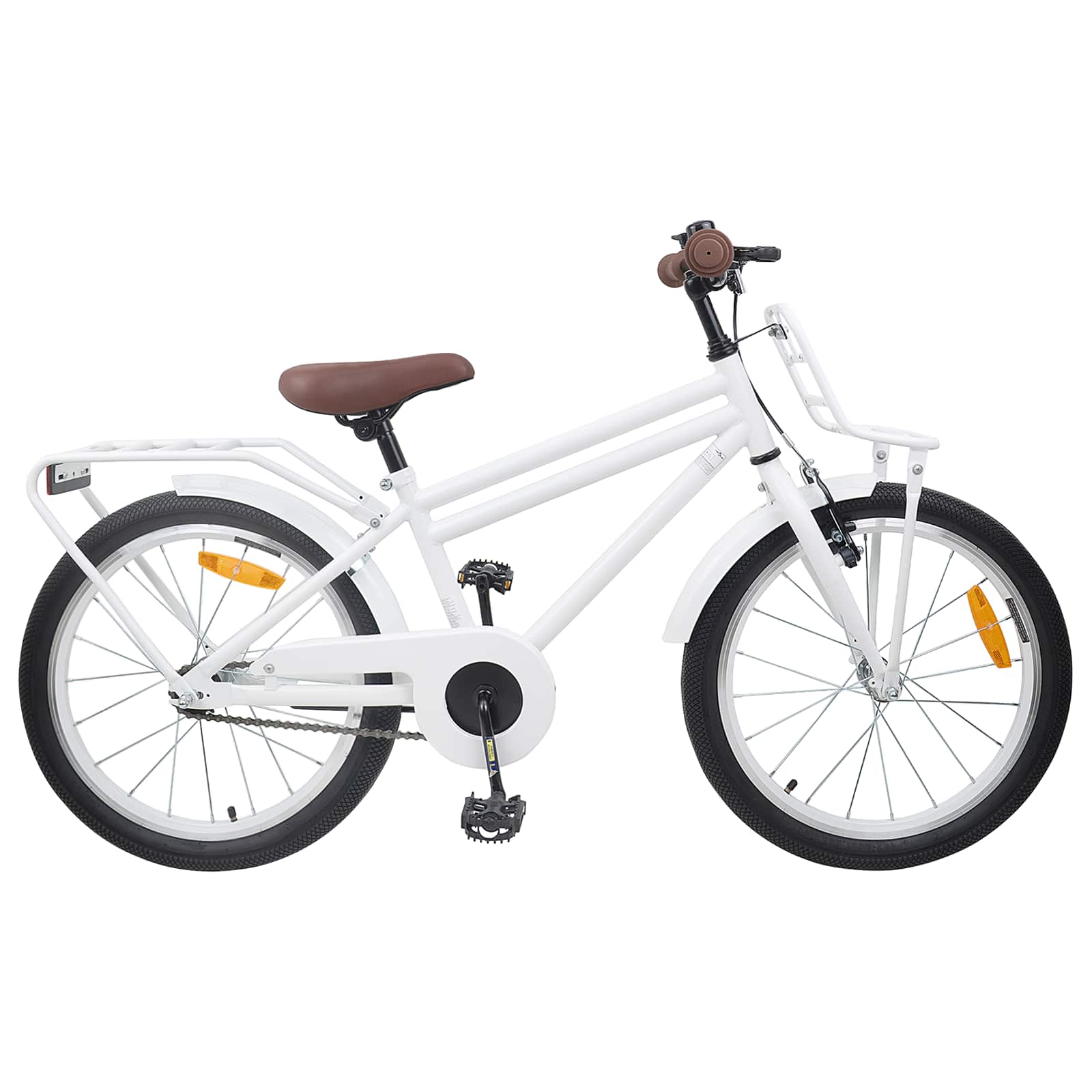 Kinderfahrrad 18 Zoll für 5-7 Jahre alt Schwarz