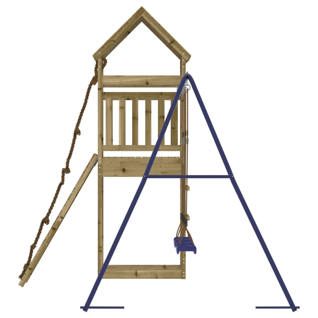 Spielturm Massivholz Kiefer