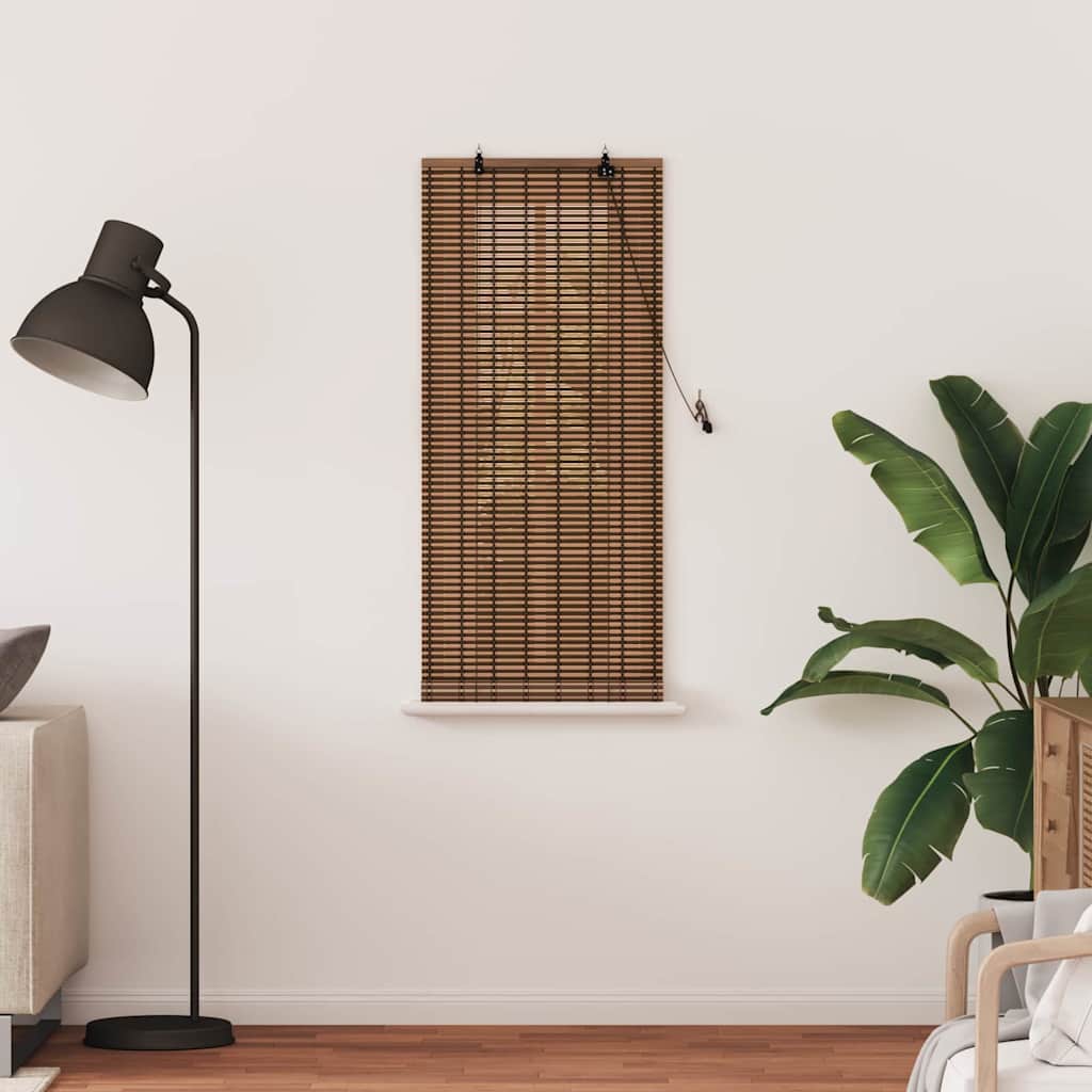 Rollo Braun 60 x 160 cm Bambus