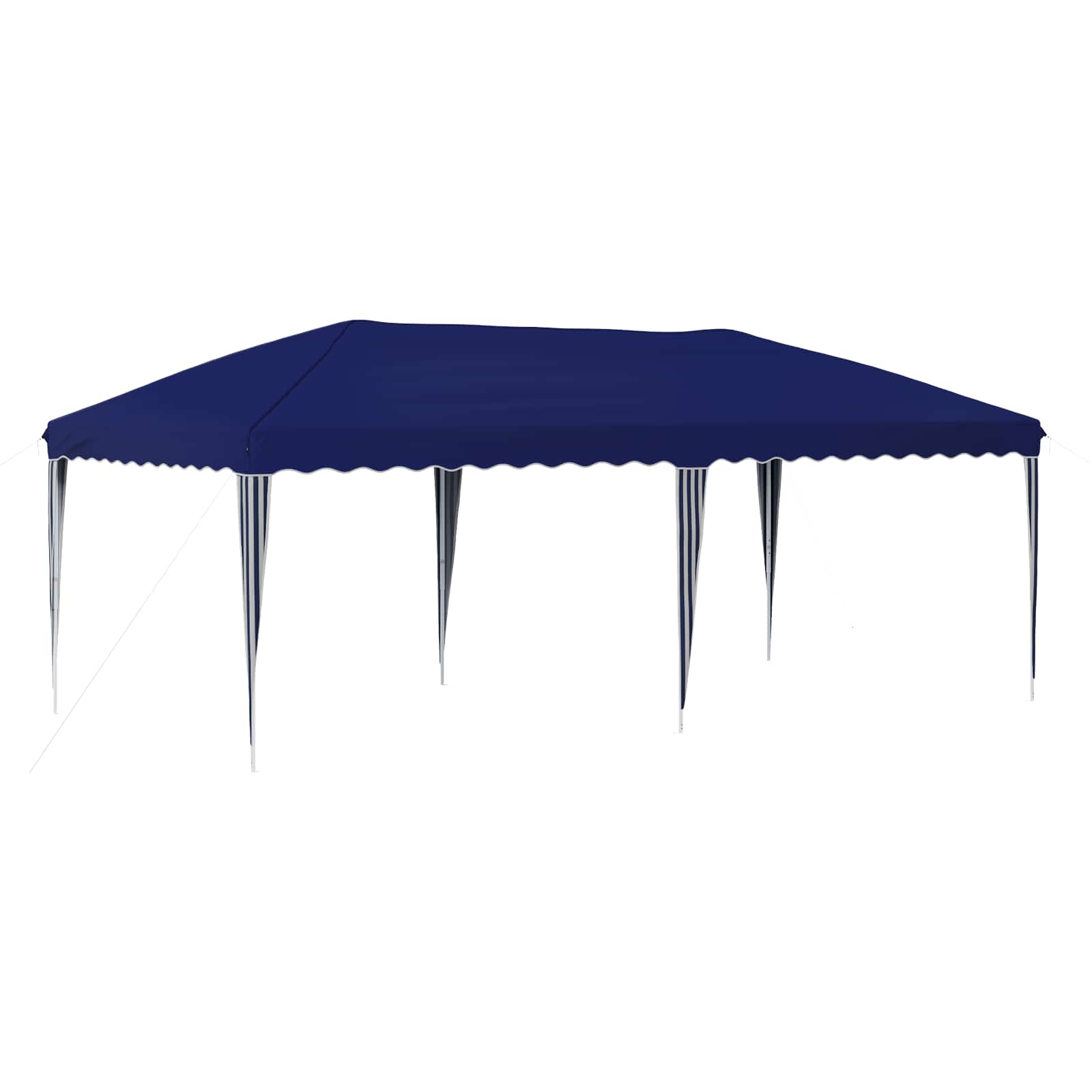 Pop-up Partyzelt 575 x 290 x 245 cm Creme