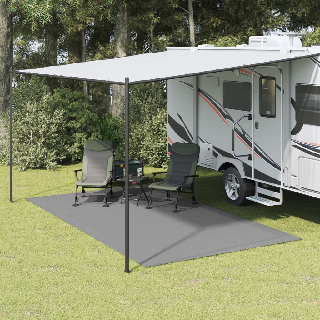 Zeltteppich Anthrazit 4x2 m