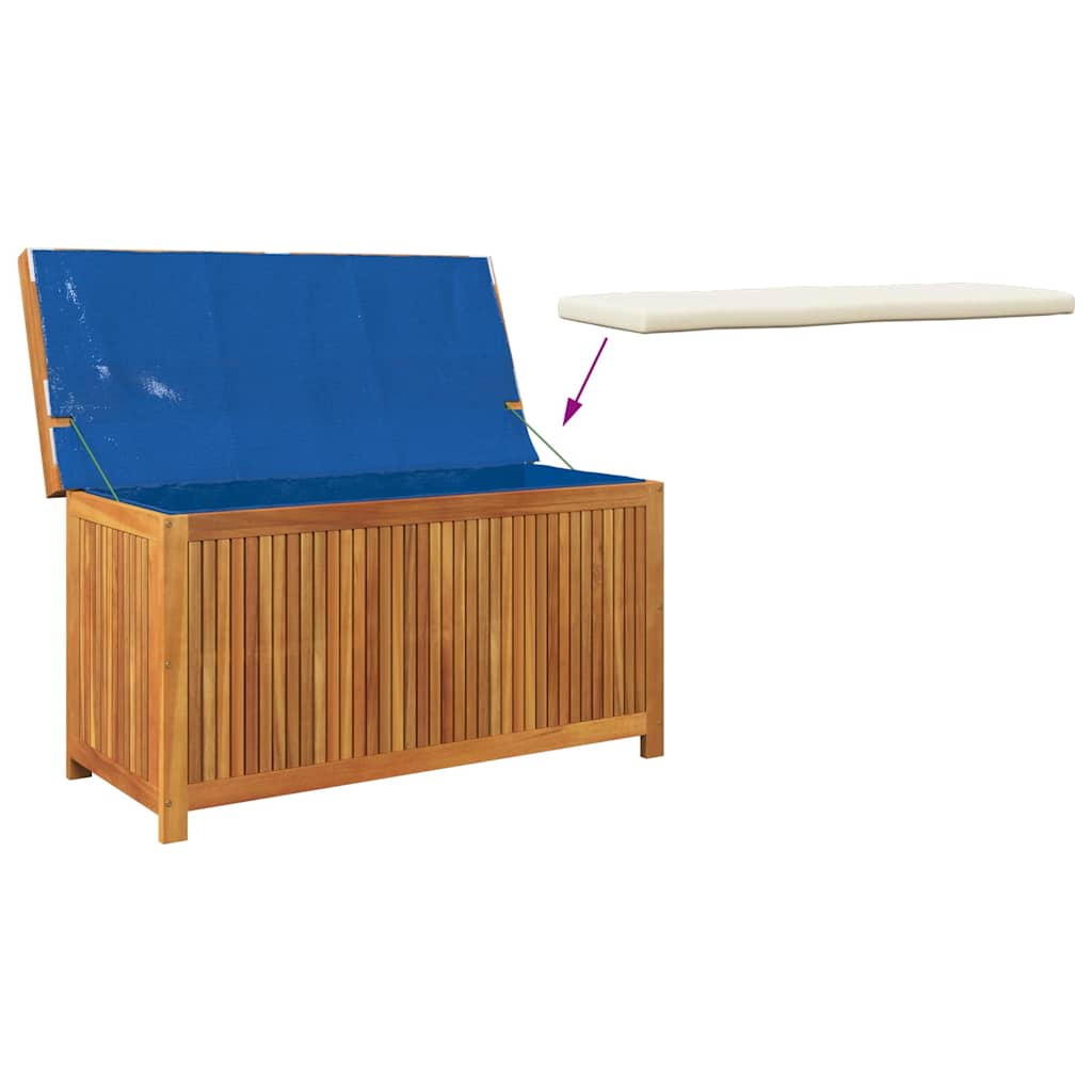 Outdoor-Kissenbox 60x50x61 cm Massivholz Akazie