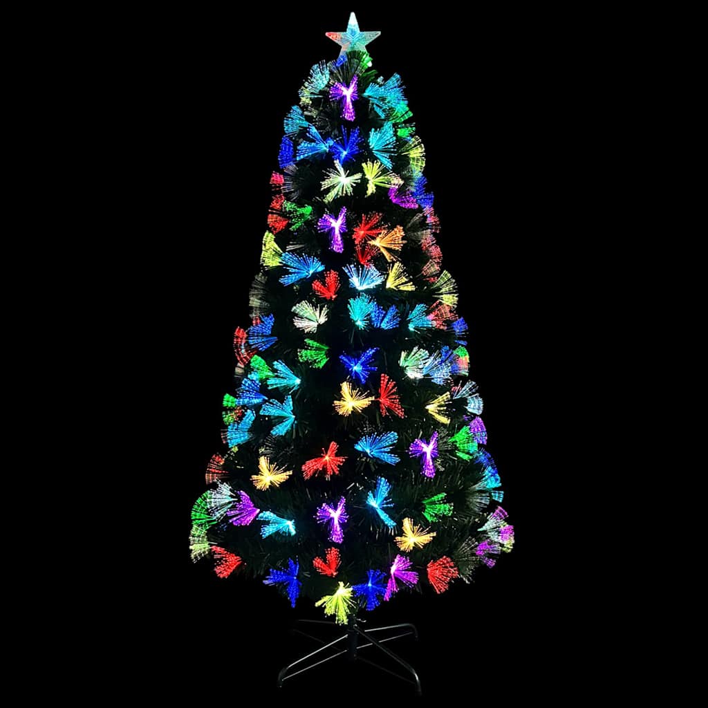 Künstlicher Weihnachtsbaum mit 50 LEDs Grün 64 cm PVC